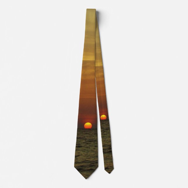 Ocean Sunset Tie (Front)