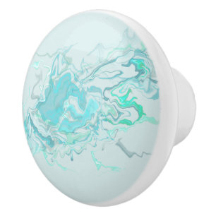 Ocean Swirl II Ceramic Knob