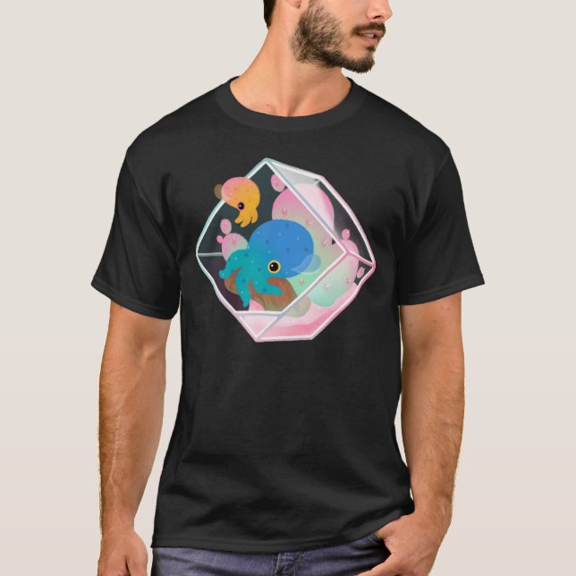 Ocean Terrarium - Bobtail Squids  T-Shirt (Front)