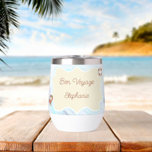 Ocean Theme Bon Voyage Personalized with Name