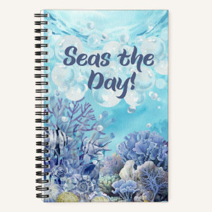 Ocean Thème Spiral Deluxe Carnet