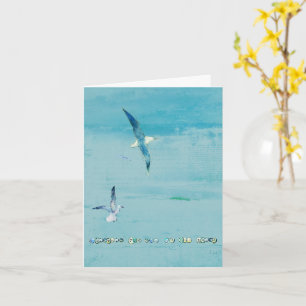 Ocean themed greeting card