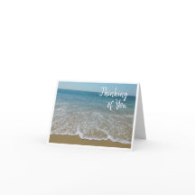 Ocean Thinking of You Card