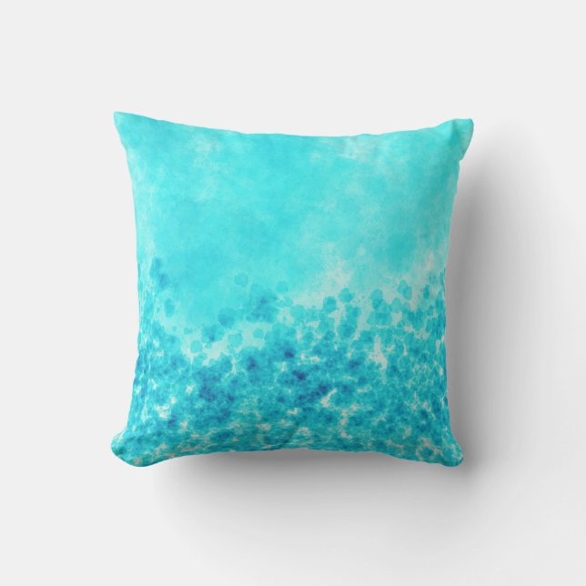 Ocean Throw Pillow (Front)