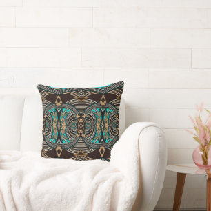 Ocean Tides Tote Throw Pillow