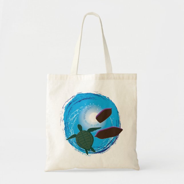 Ocean Tote Bag (Front)