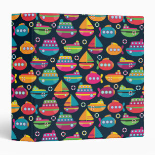Ocean Transportation Pattern Binder