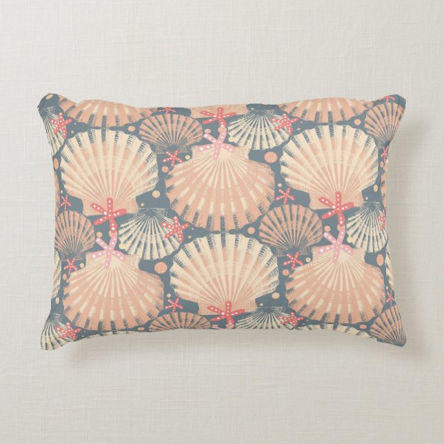 Ocean Treasures soft and pretty   Accent Pillow (Front)