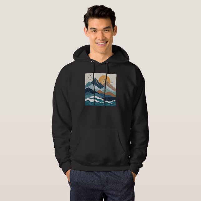 Ocean Vibe  Hoodie (Front Full)