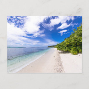 Ocean View Holiday Postcard