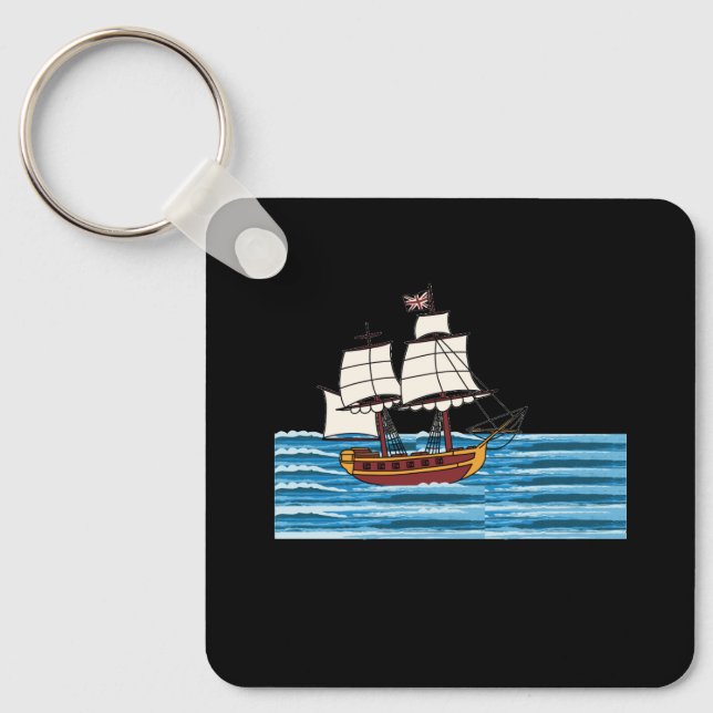 Ocean Voyage Keychain (Front)