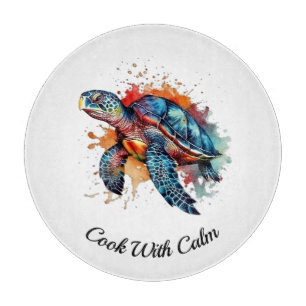 Ocean Wanderer, custom Cutting Board