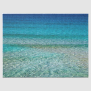 ocean water tissue paper