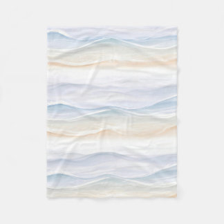 Ocean Wave Beach Design 365 Fleece Blanket
