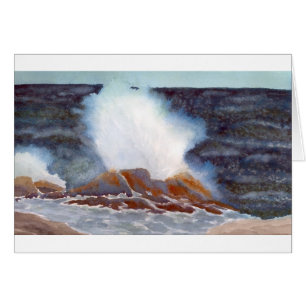 Ocean Wave Card