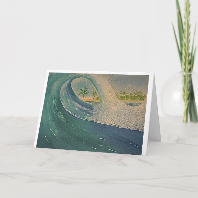Ocean Wave Card (Front)