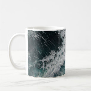 Ocean wave coffee mug