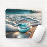Ocean Wave In a Lens Ball
