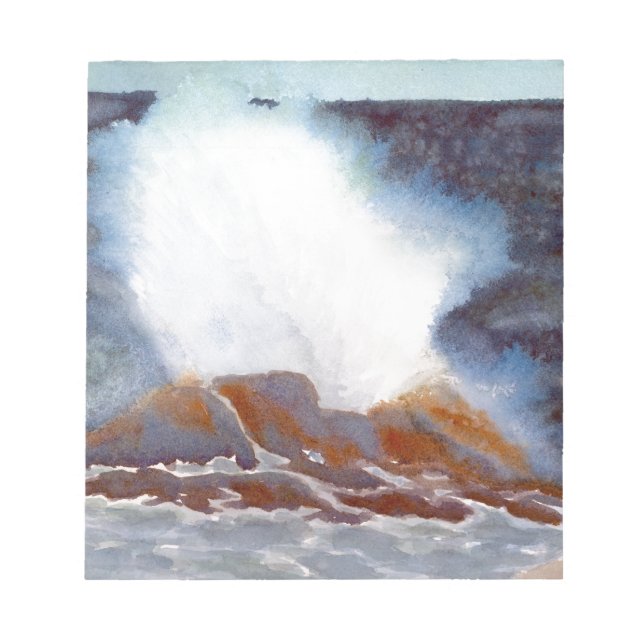 Ocean Wave Notepad (Front)