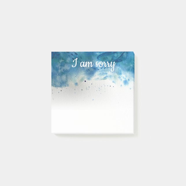 Ocean Wave Post-it Note -  (hooponopono #1) (Front)