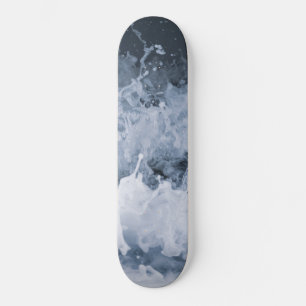 Ocean Wave Splash Closeup 1 Skateboard