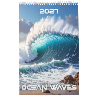 OCEAN WAVES 2027 CALENDAR