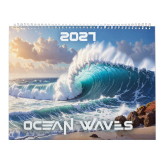 OCEAN WAVES 2027 CALENDAR