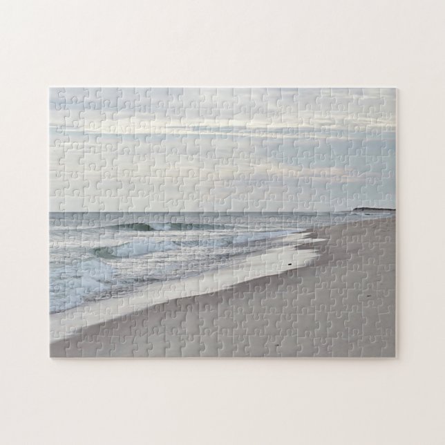 Ocean waves and beach jigsaw puzzle (Horizontal)