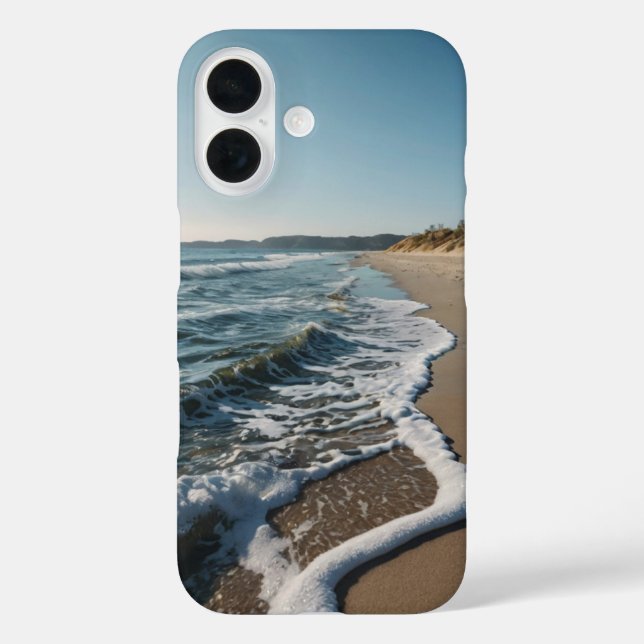Ocean Waves Case-Mate iPhone Case (Back)