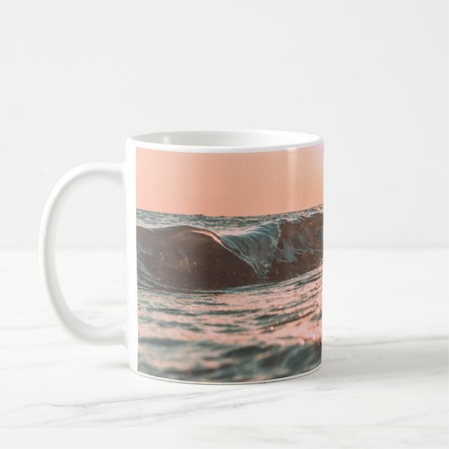 OCEAN WAVES COFFEE MUG (Left)