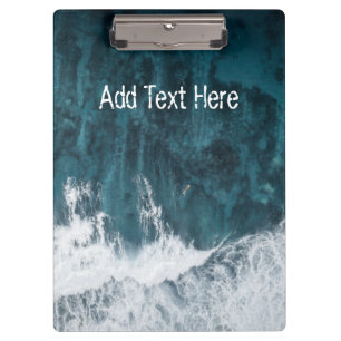 Ocean Waves Crashing Clipboard