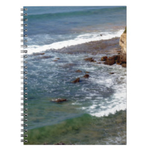 Ocean Waves Crashing Notebook