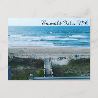 Ocean Waves Early Morning Postcard