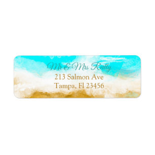 Ocean Waves et Sandy Beach