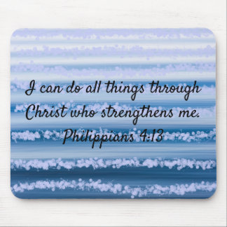 Ocean Waves Inspirational Mouse Pad