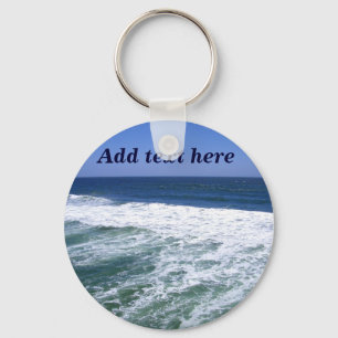 Ocean Waves_ Keychain