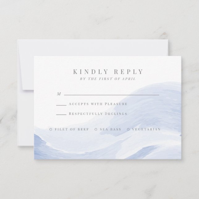 Ocean Waves Response Card (Front)