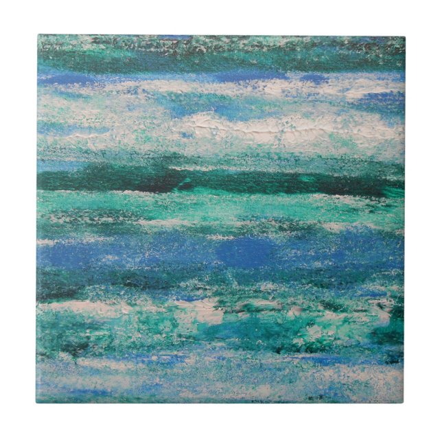 Ocean Waves Tile (Front)