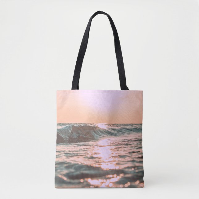 OCEAN WAVES TOTE BAG (Front)