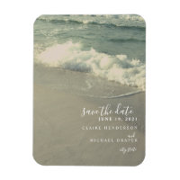 Ocean Waves Wedding Save The Date