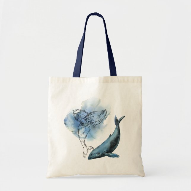 Ocean Whale bag (Front)