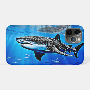 Ocean Whale Shark Giant Swimming iPhone 11 Pro Case
