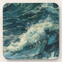 Ocean Whitecaps  Painting