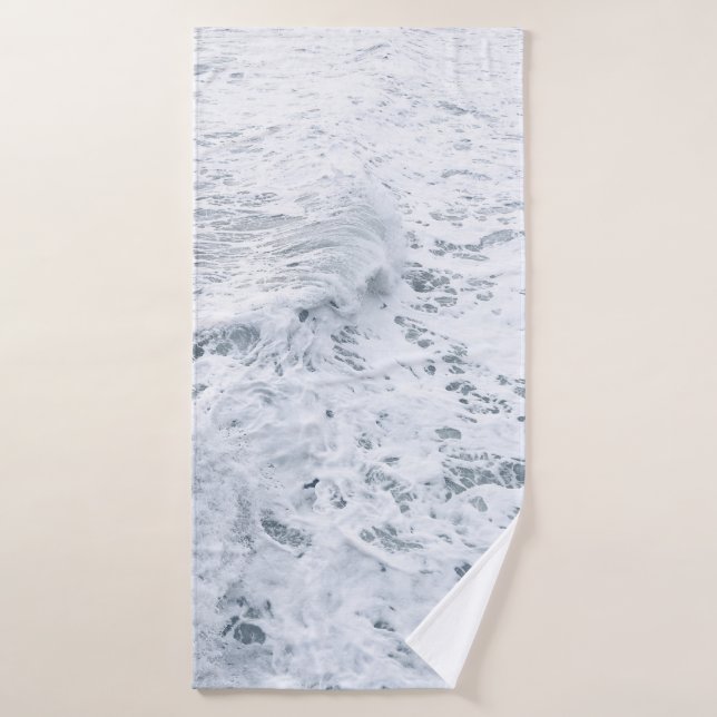 Ocean with wave bath towel (Bath Towel)