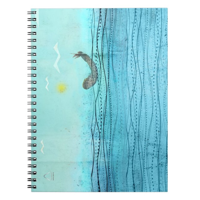 Ocean Wonders - Spiral Photo Notebook (Front)
