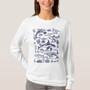 Ocean Wonders – Vintage Sea Life T-Shirt