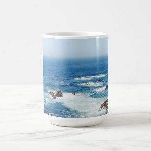 Ocean World Horizon Blue Sea Cup Mug