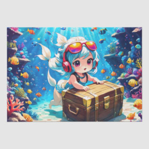 Ocean world  tissue paper
