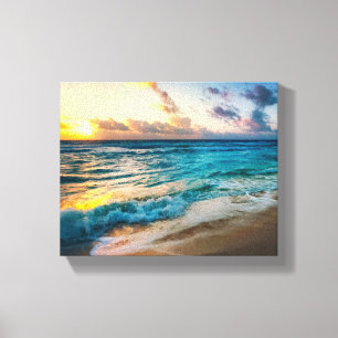 Ocean Wrapped Canvas