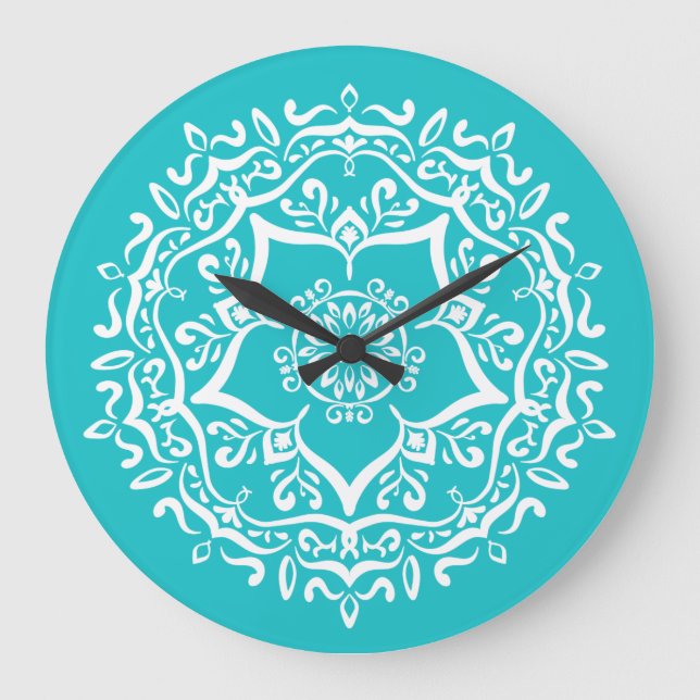 Oceana Mandala Large Clock (Front)